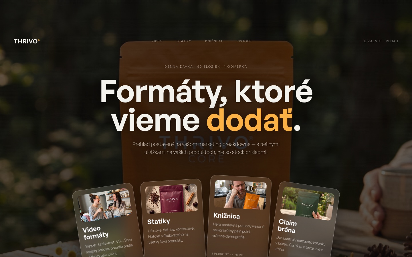 Thrivo microsite